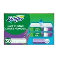 thumbnail image 1 of Swiffer Sweeper Wet Mopping Cloth Refills for Floor Mopping and Cleaning, Multi-Surface Floor Cleaner with Febreze Freshness, Lavender Scent, 1 of 9