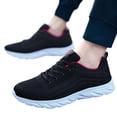 thumbnail image 3 of Kcodviy Men Mesh Mountaineering Casual Mens Sneaker Boots Size 14 Sport Shoes Lace Up Sneaker Slippers for Men Solid Color Running Breathable Sneaker Rack for Men Soft Bottom, 3 of 8