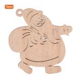 thumbnail image 2 of DIY Crafts, Wooden Mini Ornament, Decorative For Christmas Party C, 2 of 8