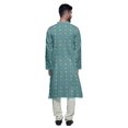 thumbnail image 3 of Atasi Kurta Imprimé de Designer pour Garçons Ensemble Kurta Pyjama Décontracté Vêtements Ethniques d'Été, 3 of 5