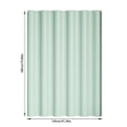 thumbnail image 4 of Sentmoon Shower Curtain Fabric Bathroom Shower Curtain Proof Printed Shower Curtain Bathroom Curtain Toilet Partition Curtain No Need To Punch Holes To Provide Hook Green, 4 of 10