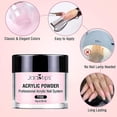 thumbnail image 3 of 40ml Acrylic Nail Colours With Brush Nails Art Starter Gift Set Manicure Tools, 3 of 6