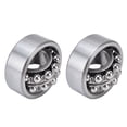 thumbnail image 4 of 2Pcs Double Row Ball Bearing Excellent Manufacture High Speed Operation Mute Effect Mechanical Parts2204, 4 of 14