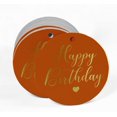 thumbnail image 2 of Inkdotpot Happy Birthday Bottle Tag Real Gold Foil Favor Hang Tags Pack Of 100, 2 of 6