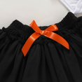 thumbnail image 4 of Ensemble de 4 Pcs pour Tout-Petits, Enfants, Bébés Filles, Halloween, Barboteuse, Combinaison, Haut + Jupe Mini de Fête Tuller, 4 of 4