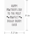 thumbnail image 2 of Funny Dog Dad Card,Father's Day Card,Fathers Day Cards, 2 of 4