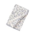 thumbnail image 1 of serony Throw Blanket Leopard Print Flannel Fleece Blankets Plush Sofa Blankets white 30x35in, 1 of 3