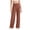 Brown, variant on Womens Dress Pants, Yigetop Women Wide Leg Stretchy Work Pants High Waisted Business Casual Trousers Slacks for Women Loose Pull on Comfy Pant Trousers Pants for Women White S