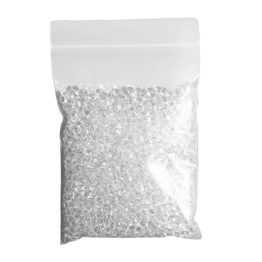 simhoa Perles Thermoplastiques Pastilles de Plastique Fondant pour Activité Créative Bricolage Artisanat Transparent