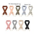 thumbnail image 3 of Youkk Women Handbag Wide Belt Shoulder Bag Strap Replacement Purse Handle Messenger Bags Part Accessory Webbing Straps Blue Light Gold Button, 3 of 6