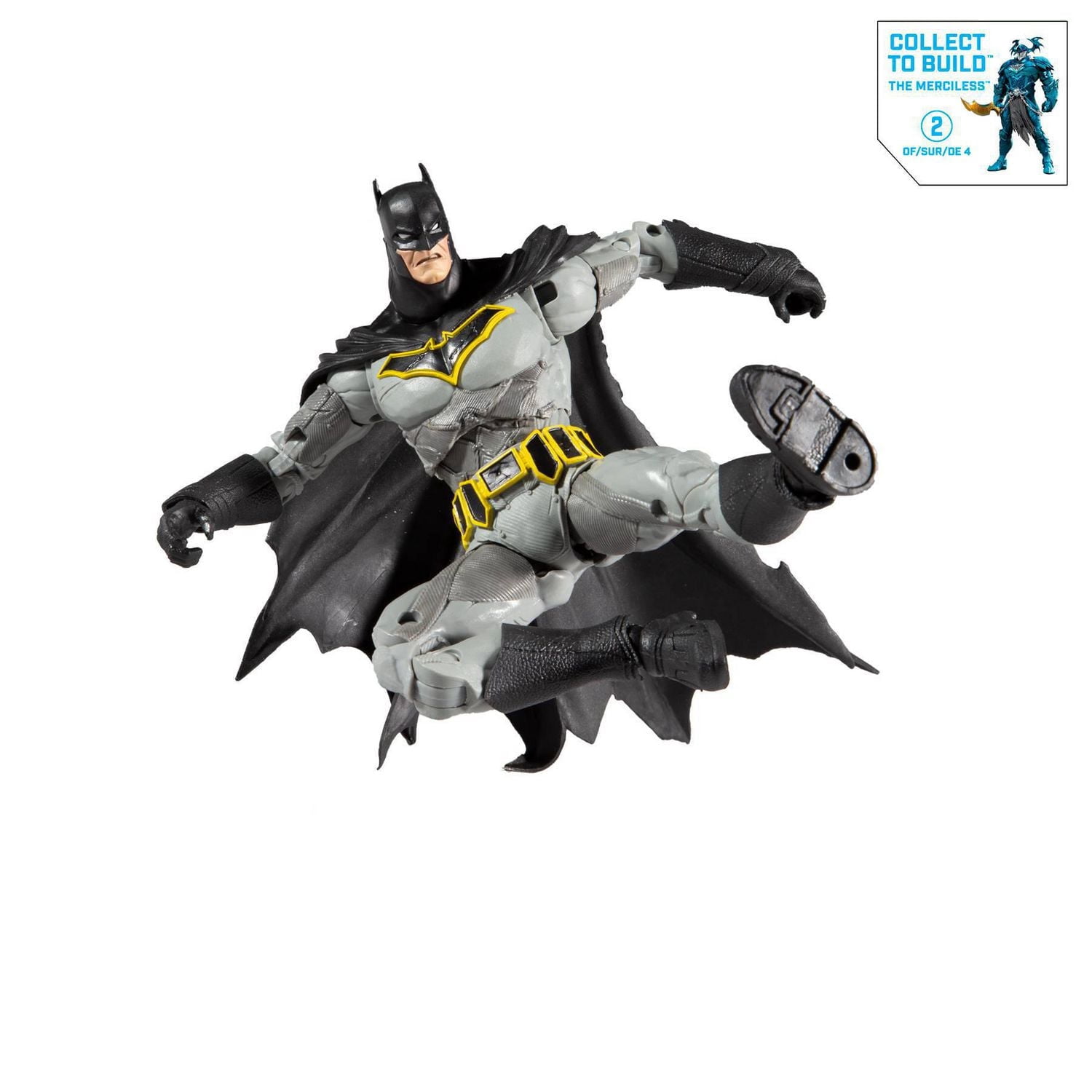 McFarlane Toys - DC Multiverse - Figurine Batman (Dark Nights : Metal) avec pièces pour la figurine "The Merciless"
