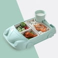 thumbnail image 1 of Tableware Set For Kitchen And Dining with Car Shaped Tray And Separate Plates Cutlery Water Cup For Kids And Family Dining, 1 of 7