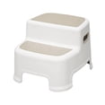 thumbnail image 3 of Step Stool Multi Purpose and 2 Step Stool for Kids for Kitchen Toilet Bedroom grey, 3 of 8
