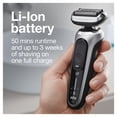 thumbnail image 2 of Braun Series 7 7020s Electric Razor for Men with Precision Trimmer, Wet & Dry, Rechargeable, Cordless Foil Shaver, Silver, 2 of 9