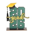 thumbnail image 2 of 2026 Graduation Season Wooden Tabletop Holiday Decorative Ornament Graduation Season Gift, 2 of 7