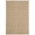 thumbnail image 1 of Safavieh Natural Fiber Sisal and Sea Grass Small Rectangle Rug NF114J-4 in Natural and Ivory, 1 of 6