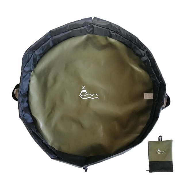Tapis à Langer Imperméable Durable Accessoires Surfeurs Tissu Oxford Vert