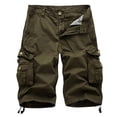 thumbnail image 1 of cllios Liquidation d'Entrepôt Shorts Cargo pour Hommes Coupe Décontractée Shorts à Multiples Poches Shorts Militaires d'Extérieur Shorts Amples de Randonnée Cargo, 1 of 3