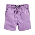thumbnail image 1 of HIPYLO Shorts de Basketball Garçons 10-12 Shorts à Volants Volants Rouges Shorts de Gymnastique Noirs Shorts Courts de Basketball Vêtements Bébé Garçon 12-18 Mois Vêtements Ado Mignons, Violet 7-8 Ans, 1 of 9