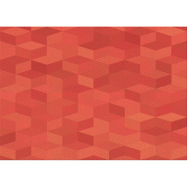 Ahgly Company Tapis Rectangulaire Lavable en Machine Intérieur Transitionnel Orange Rouge Orange, 7 Pieds x 10 Pieds
