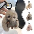 thumbnail image 1 of Yhmxh Lovely Plush Keychain-Cute Stuff Pendant Stuffed Animals Keyring Keychain Gift for Handbag,Purse,Backpack,Car Keys, 1 of 7