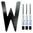 thumbnail image 2 of House Letters for Outside House Numbers and Letters for Outside Modern Floating Acrylic Decorative House Letters with Nail Kit Easy To Install Door Address Letters for Home Garden Office Apartment, 2 of 3