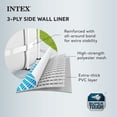 thumbnail image 4 of Intex 12ft x 30in Prism Metal Frame Above Ground Round Swimming Pool & Canopy, 4 of 5