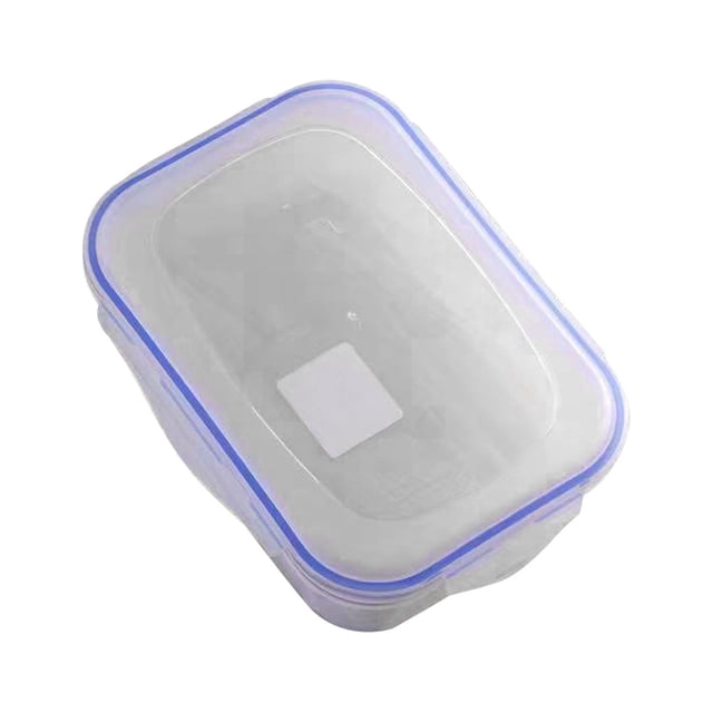 EGNMCR Closet Organizers and Storage, Storage Trunks & Bag Microwave Plastic Preservation Box Set, Refrigerator Lunch Box, Sealed, Heatable Food Storage Box storage basket
