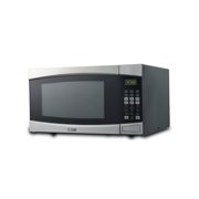 Commercial Chef 1.6 Cu. Ft. Countertop Microwave Oven, Touch Controls with Digital Display, 1000W, Push Button Door, CHM16100S6C,Stainless