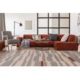 thumbnail image 4 of Capri Leslie Light Grey & Bone 6' 5" x 9' 3" Area Rug, 4 of 6