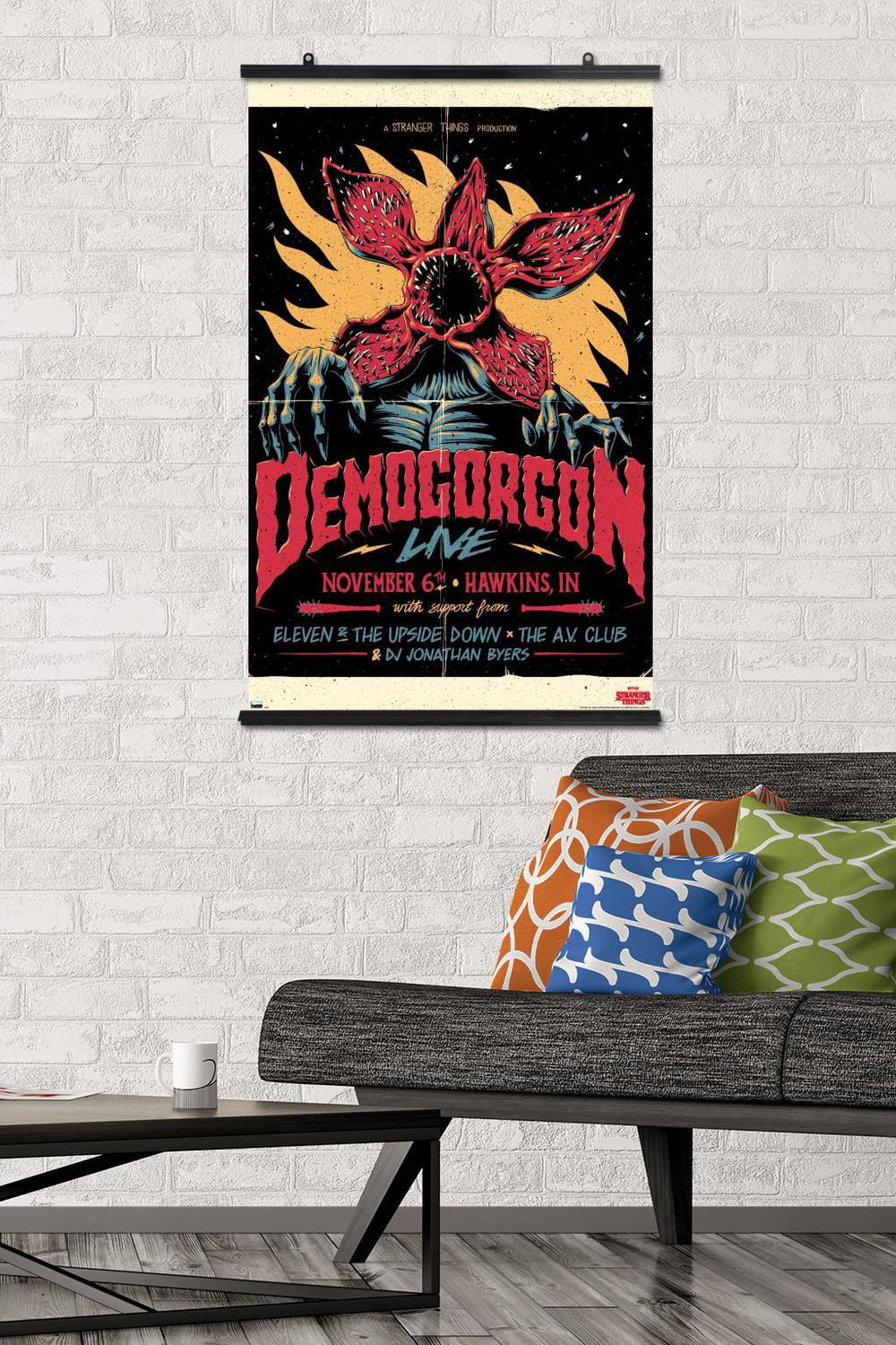 Netflix Stranger Things - Demogorgon Live Wall Poster