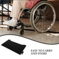 thumbnail image 3 of Raindrops Ensemble de 2 Plateau d'Accessoires pour Déambulateur Table Fauteuil Roulant Table à Manger Noir ABS pour Adultes, 3 of 8
