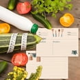 thumbnail image 3 of Recipe Card Stock,50 Sheets Recipe Cards,Double Sided Cards,Blank Cardstock Cards for Recording Recipes,Kitchen Diaries,Bridal Shower, 3 of 9