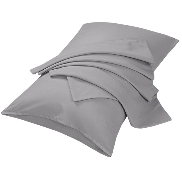 Unique Bargains Soft 1800 Series Microfiber Long Pillowcases 2pcs