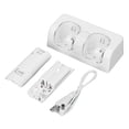thumbnail image 3 of Small Light Portable Dual Controller Battery Charging Dock for  Game Remote, Equipped with Long Power Cord,  ABS Material, Rechargeable Batteries, 2800mAh Capacity, 3 of 7