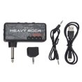 thumbnail image 2 of Electric Guitar Plug Mute Headphone Amplifier  Portable Rechargeable Amplifier with Distortion Effect for Musicians  Black, 2 of 7