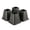 4 pieces, variant on Bed Furniture Riser Bed Riser 6 inch Heavy Duty in Heights 6'' Anti Scratch Sofa 6 pieces