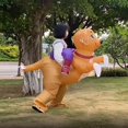 thumbnail image 4 of 1 Set Inflatable Suit Wear-resistant Waterproof Adorable Halloween Goldilocks Inflatable Costume Party Supplies_Perfect Gift, 4 of 5