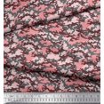 thumbnail image 3 of Soimoi Poly Georgette Fabric Two Tone Camouflage Print Fabric by the Yard 42 Inch Wide, 3 of 3