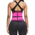 thumbnail image 4 of Corset Gainant pour Femmes, Ceinture de Contrôle du Ventre, Rose Rouge, m, 4 of 6
