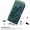 thumbnail image 5 of Case Slim Premium Leather Flip Wallet with Card Holder Magnetic Closure Protective Phone Case Cover for iPhone,Dark Green(Phone 11ProMax), 5 of 5