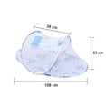 thumbnail image 3 of Baby Mosquito Net,Bottomless Rotary Folding Crib Mosquito Net for 0-5 Years Old, 3 of 4
