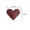 G, variant on Yhmxh Office Supplies,School Supplies,Back To School Supplies Vintage Leather Heart Bookmark Page Corner,Leather Love Bookmark Book Mark
