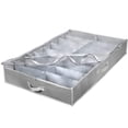 thumbnail image 2 of Hold N' Storage Extra Large Underbed Shoe Storage Organizer, Set of 2 Gray, 2 of 10