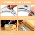 thumbnail image 4 of Product Category Cutter Tools 2 – Kitchen Cheese Grater & Slicer Set for Stainless Steel Peeler Gadgets - Practical Kitchen Dining Bar, 4 of 6