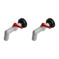 thumbnail image 2 of Maytalsory Sturdy And Durable Plastic Drain With 90 Degree Nut Efficient Water Discharge 2Set, 2 of 6