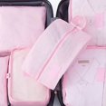 thumbnail image 3 of 7 Set Packing Cubes Waterproof Dirt Resistant Oxford Cloth Luggage Packing Organizers for Travel Pink, 3 of 5