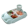 thumbnail image 4 of Tableware Set For Kitchen And Dining with Car Shaped Tray And Separate Plates Cutlery Water Cup For Kids And Family Dining, 4 of 7