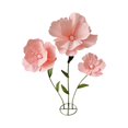 thumbnail image 3 of GUOOL Wedding Giant Flowers for Decoration with Standing Base for Birthday Parties Pink, 3 of 9