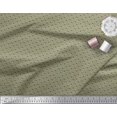 thumbnail image 2 of Soimoi Moss Georgette Fabric Diamond & Triangle Shirting Fabric Prints by Yard 42 Inch Wide, 2 of 3